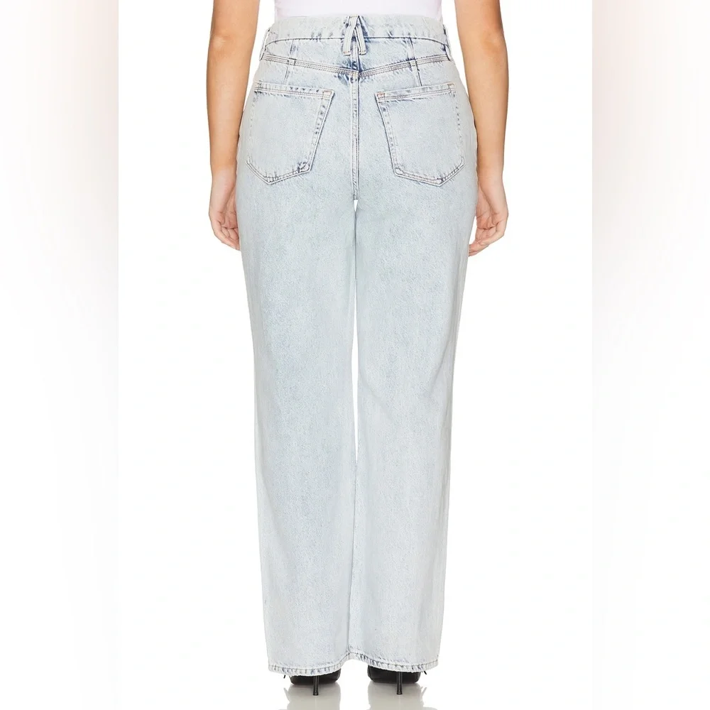 Good American Distressed Good 90’s Relaxed Jeans size 15 EUC - Picture 7 of 16